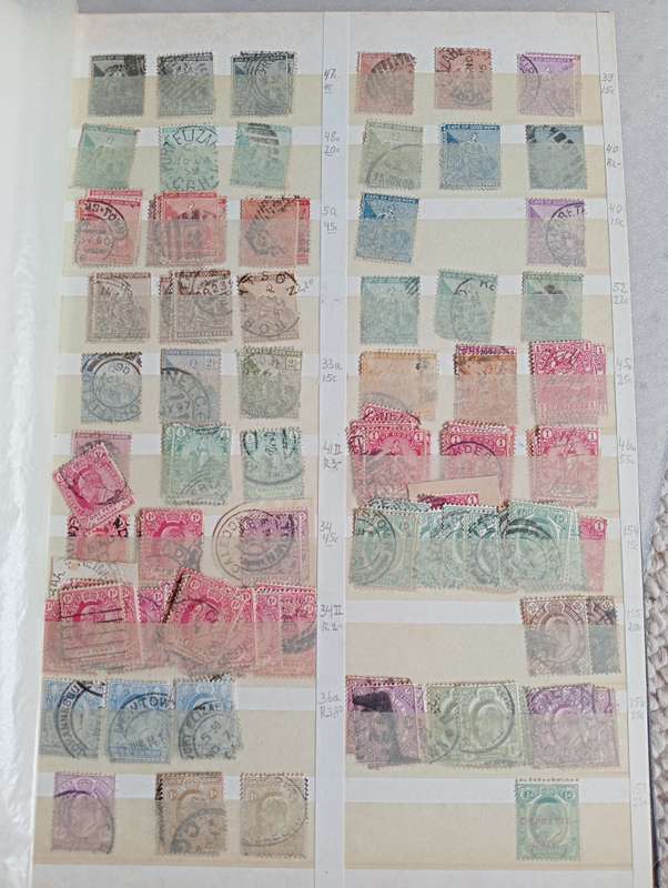 PROVINCES- TVL,COGH,NATAL & OFS   STOCK BOOK FULL OF GOODIES-LOOK BELOW !!!! MANY GOOD CANCELS