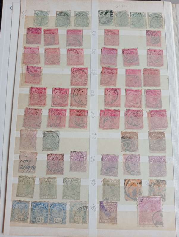 PROVINCES- TVL,COGH,NATAL & OFS   STOCK BOOK FULL OF GOODIES-LOOK BELOW !!!! MANY GOOD CANCELS