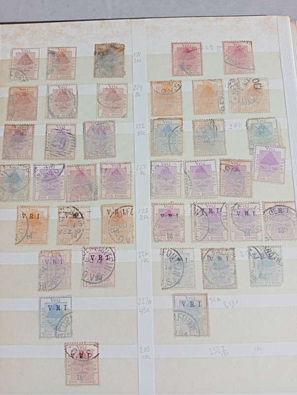 PROVINCES- TVL,COGH,NATAL & OFS   STOCK BOOK FULL OF GOODIES-LOOK BELOW !!!! MANY GOOD CANCELS