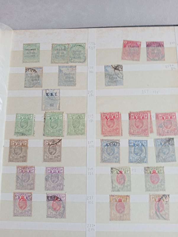 PROVINCES- TVL,COGH,NATAL & OFS   STOCK BOOK FULL OF GOODIES-LOOK BELOW !!!! MANY GOOD CANCELS