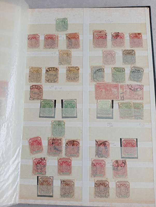 PROVINCES- TVL,COGH,NATAL & OFS   STOCK BOOK FULL OF GOODIES-LOOK BELOW !!!! MANY GOOD CANCELS