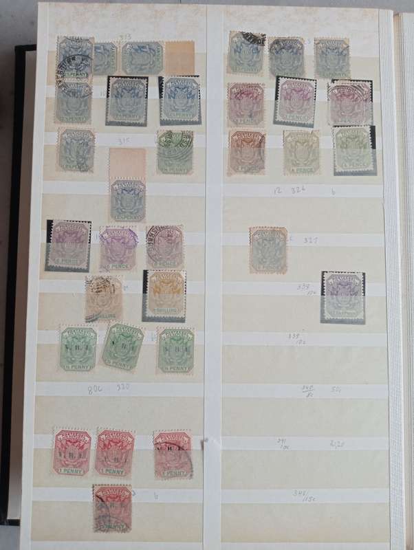 PROVINCES- TVL,COGH,NATAL & OFS   STOCK BOOK FULL OF GOODIES-LOOK BELOW !!!! MANY GOOD CANCELS