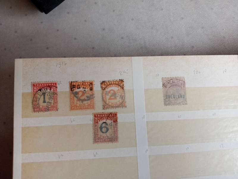 PROVINCES- TVL,COGH,NATAL & OFS   STOCK BOOK FULL OF GOODIES-LOOK BELOW !!!! MANY GOOD CANCELS