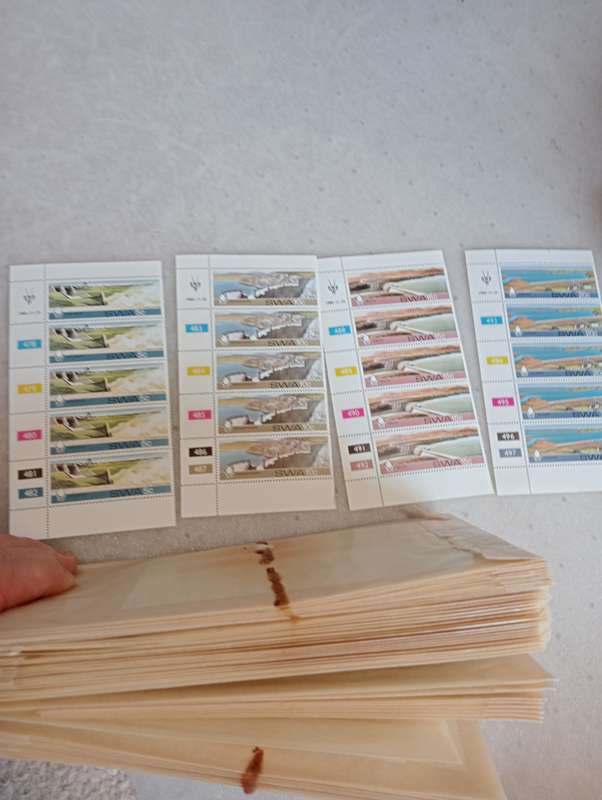 1980 50 SETS AS UMM CONTROLD BLOCKS   R2500.00-SUPPLIED IN ONE PACKET