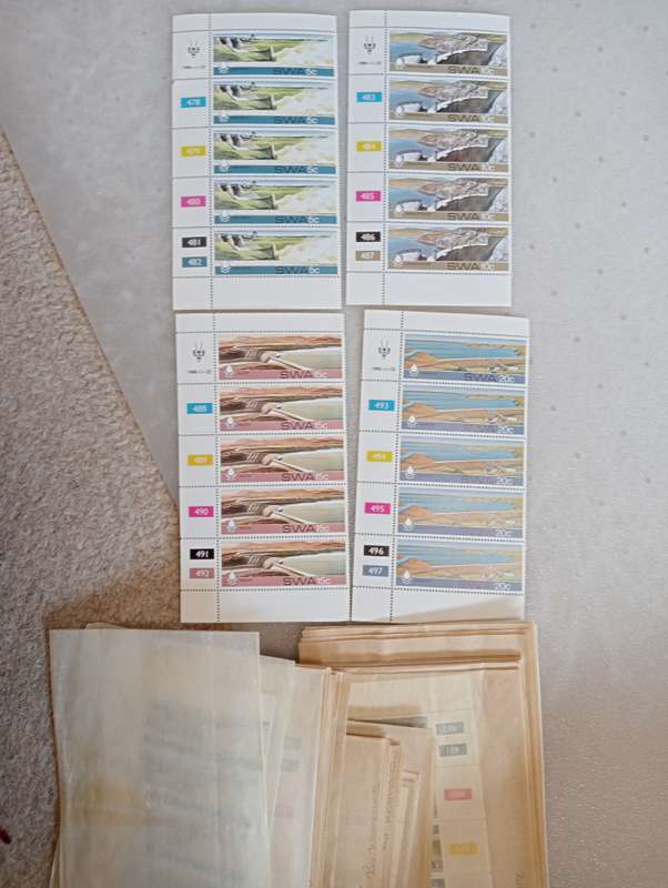 1980 43 SETS AS UMM CONTROLD BLOCKS   R2150.00-SUPPLIED IN ONE PACKET