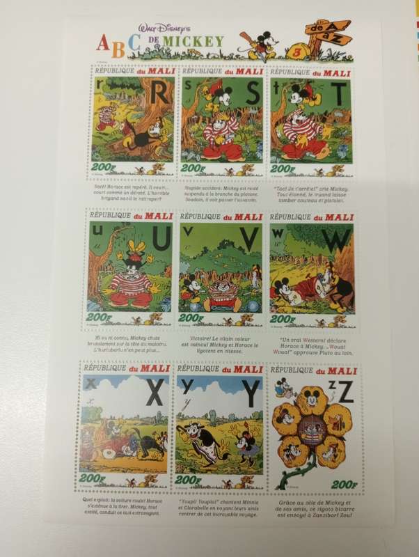 DISNEY-LOVELY MINI SHEETS AND FULL SHEETS ON AUCTION-ANY BUY NOW GETS FREE ITEM