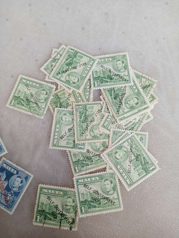 MALTA-THE LARGEST KGVI COLLECTION I HAVE  SEEN MUST REWARD WITH RESEARCH !!!! SEE BELOW-MANY MINT UM