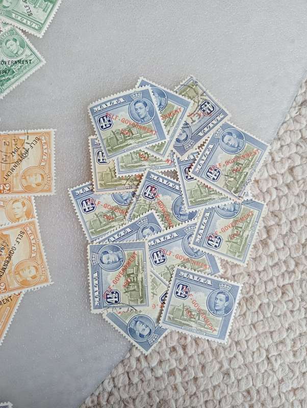MALTA-THE LARGEST KGVI COLLECTION I HAVE  SEEN MUST REWARD WITH RESEARCH !!!! SEE BELOW-MANY MINT UM