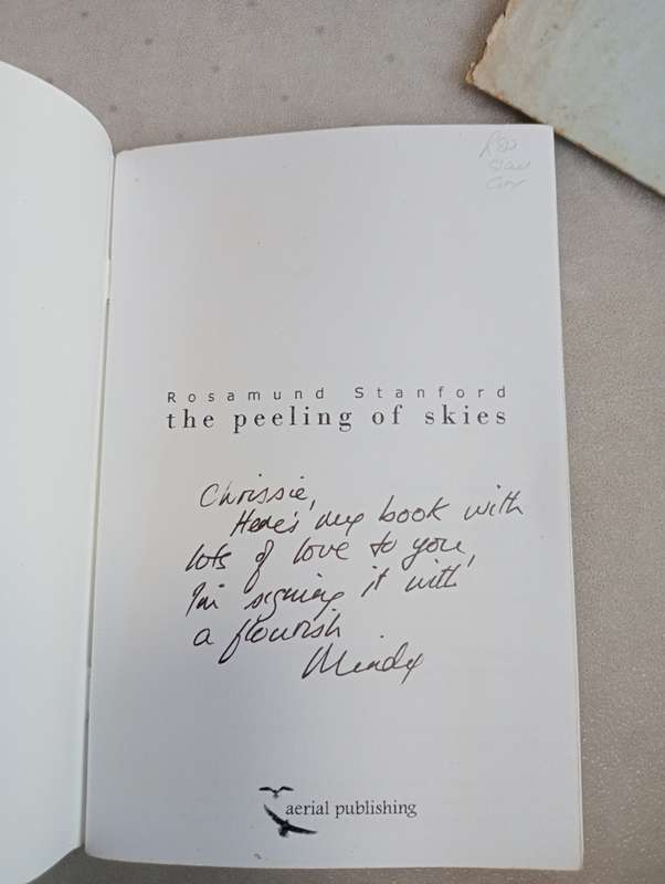 SIGNED BOOKS ON AUCTION TODAY-SOME  SCARCE " POEMS PLUS DOCUMENTS-SEE BELOW  SIGNED  "