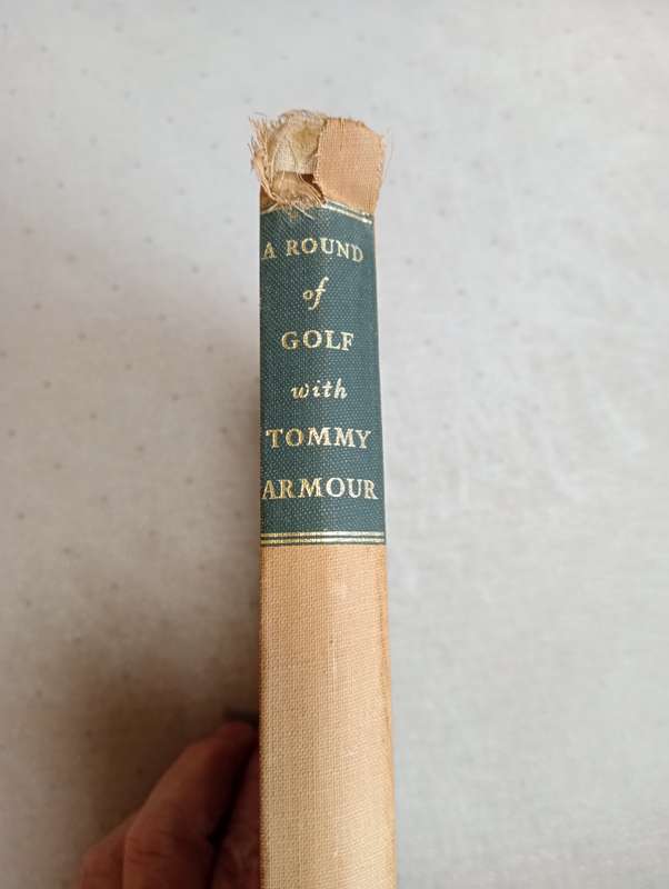 SIGNED BOOKS ON AUCTION TODAY-SOME  SCARCE " AFRICANA, OLD BOOK ON GOLF     SIGNED  "