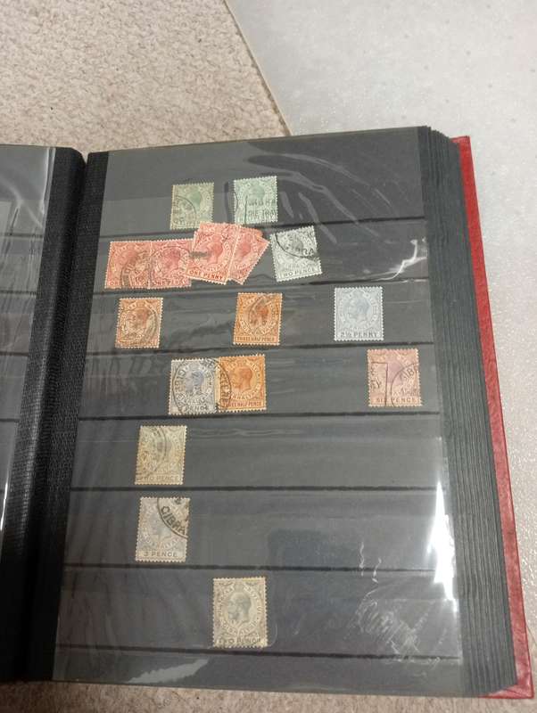 GIBRALTAR-STOCK BOOK-QV-QEII NOT ALL SHOWN,SOME CONDITION ISSUES-HIGH CAT VALUE !!