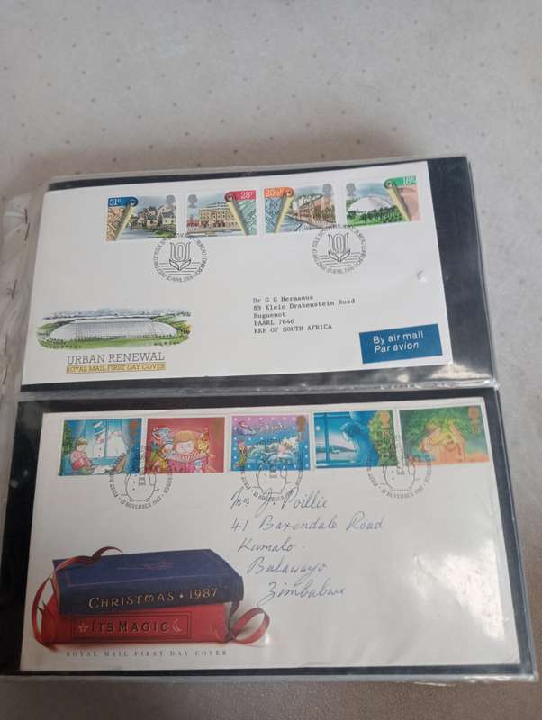 GB-SUPERB LOT OF FDC`S NOT ALL SHOWN