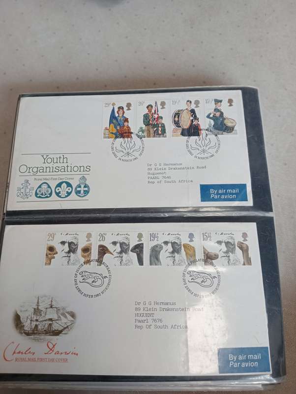 GB-SUPERB LOT OF FDC`S NOT ALL SHOWN