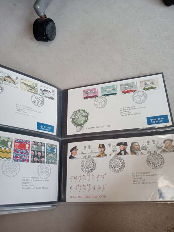 GB-SUPERB LOT OF FDC`S NOT ALL SHOWN