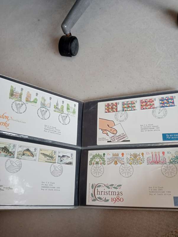 GB-SUPERB LOT OF FDC`S NOT ALL SHOWN