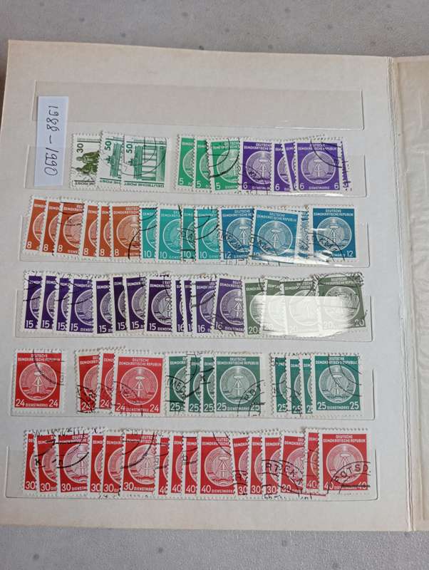 DDR-NICE MODERN LOT SETS USED AND MINT + SCARCE BACK OF THE BOOK LOT-MUST SEE BELOW