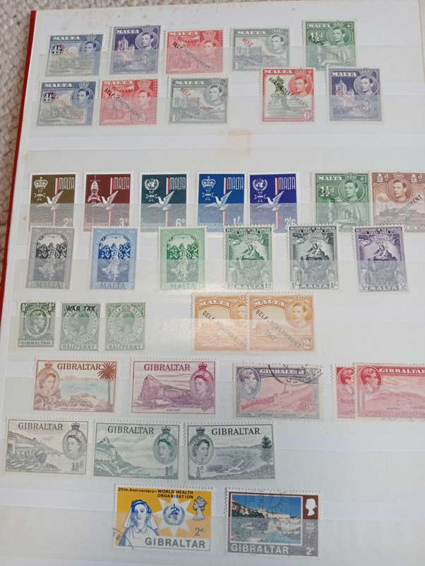 STOCK BOOK WITH MOSTLY VFM-SEE BELOW SOME GOOD LOTS HERE !! EASTER PRESENT !!