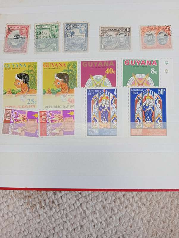 STOCK BOOK WITH MOSTLY VFM-SEE BELOW SOME GOOD LOTS HERE !! EASTER PRESENT !!