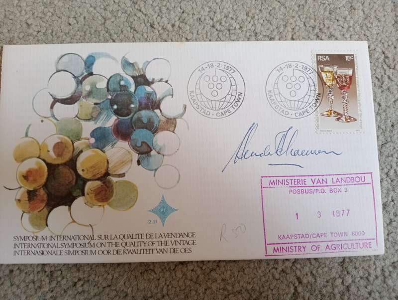 RSA-SOME VERY SCARCE OFFICIAL SIGNED FDC-SEE THEM ALL TODAY