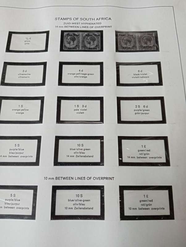 SWA- LINDNER QUALITY PRE-PRINTED ALBUM MANY END SETS ALL COMPLETE NOT NEARLY ALL SHOWN