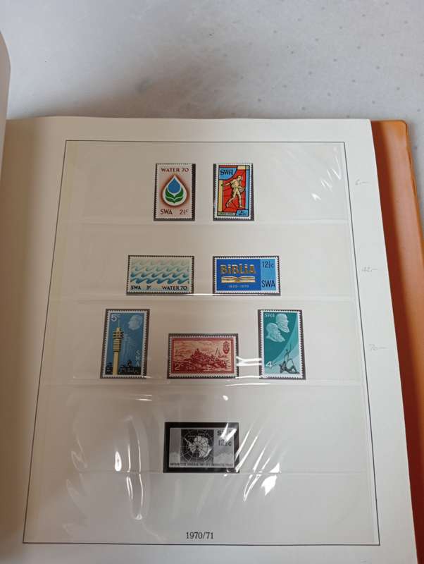 SWA- LINDNER QUALITY PRE-PRINTED ALBUM MANY END SETS ALL COMPLETE NOT NEARLY ALL SHOWN