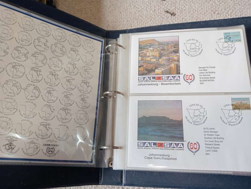 SCARCE AIR FLIGHT COVERS COMPLETE-ONE NORMAL THE OTHER ALL SIGNED COVERS-SEE BELOW