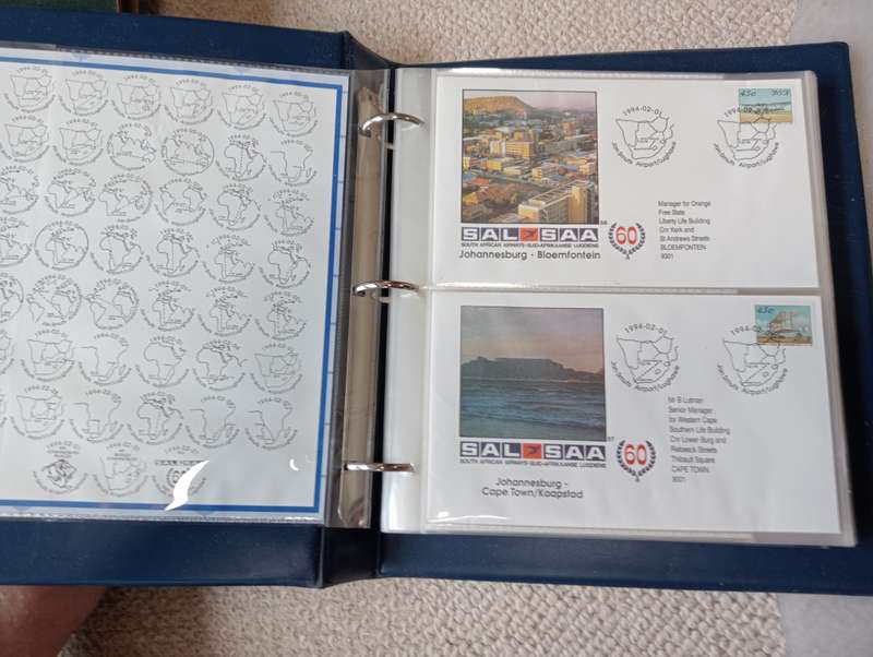 SCARCE AIR FLIGHT COVERS COMPLETE-ONE NORMAL THE OTHER ALL SIGNED COVERS-SEE BELOW