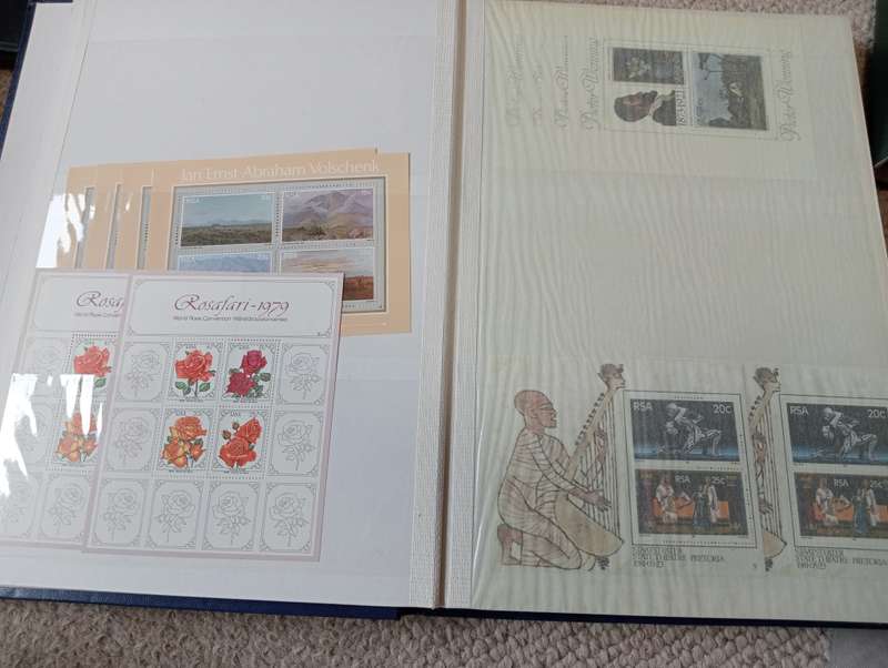 STOCK BOOK FOR CONTROLS AND MINI SHEETS-MANY ITEMS OF INTEREST-SEE BELOW
