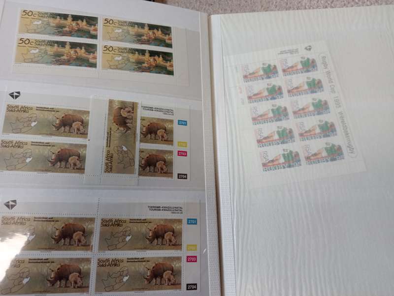 STOCK BOOK FOR CONTROLS AND MINI SHEETS-MANY ITEMS OF INTEREST-SEE BELOW