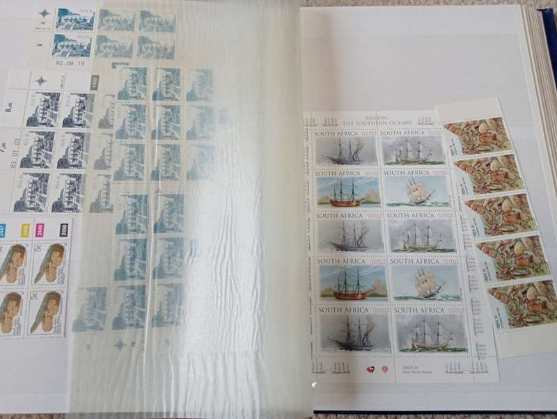 STOCK BOOK FOR CONTROLS AND MINI SHEETS-MANY ITEMS OF INTEREST-SEE BELOW