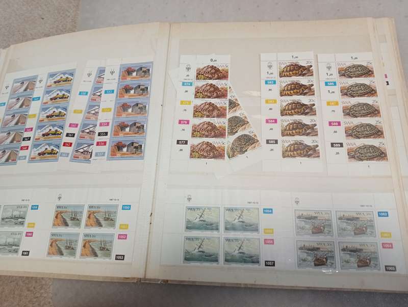 SWA-LOVELY STOCK BOOK WITH CONTROLS ALL UMM R2500.00