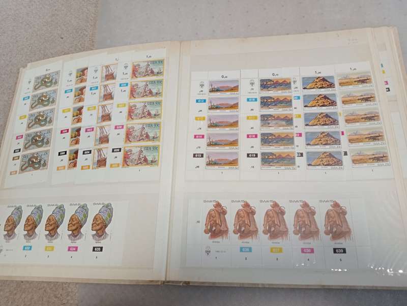 SWA-LOVELY STOCK BOOK WITH CONTROLS ALL UMM R2500.00