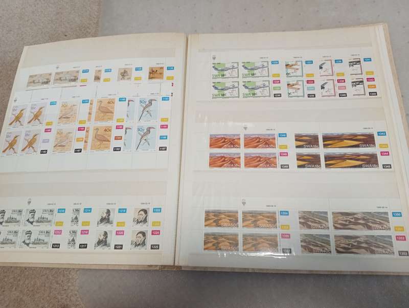 SWA-LOVELY STOCK BOOK WITH CONTROLS ALL UMM R2500.00