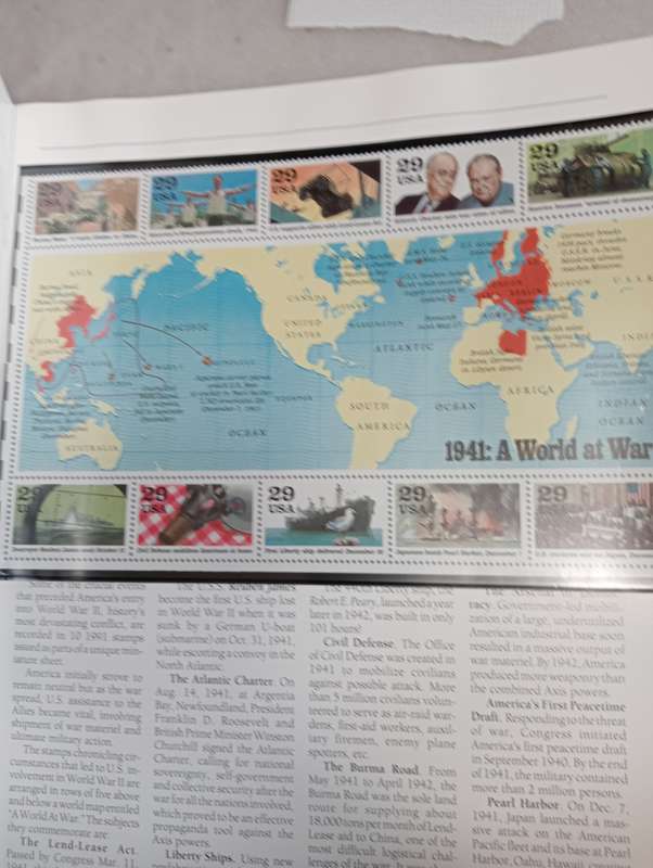 USA-1991 YEAR BOOK WITH MOST ISSUES INCLUDED-FULL SHEETS INCLUDED WHICH ARE SCARCE
