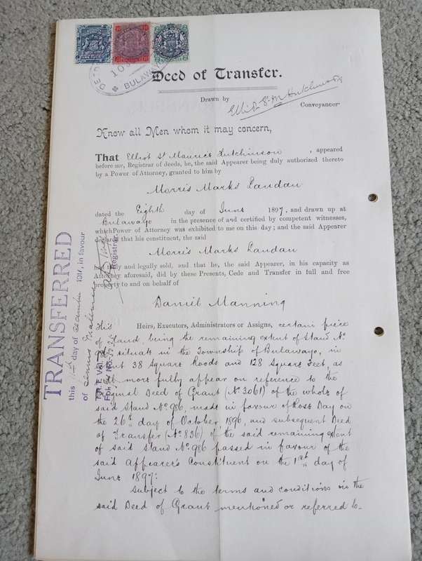 BSAC   SCARCE SUPERB AND CLEAN FOR THESES   REVENUE DOCUMENTS-NB SEE ALL BELOW !!