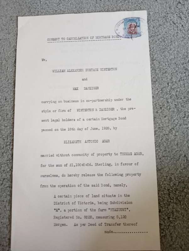 UNION + S.RHODESIA    SCARCE SUPERB AND CLEAN FOR THESES   REVENUE DOCUMENTS-NB SEE ALL BELOW !!