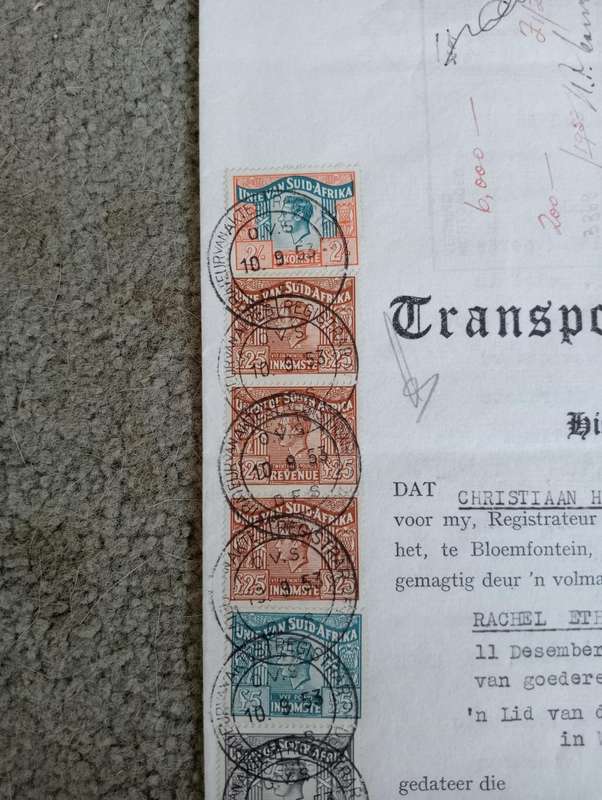 UNION + S.RHODESIA    SCARCE SUPERB AND CLEAN FOR THESES   REVENUE DOCUMENTS-NB SEE ALL BELOW !!