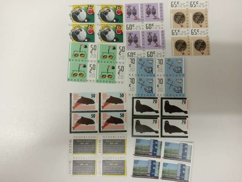 NETHERLANDS-VERY SCARCE SUPERB UMM BLOCKS AND MINI SHEETS MODERN LOT 550 POUNDS + SEE ALL BELOW