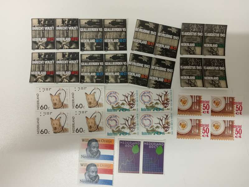 NETHERLANDS-VERY SCARCE SUPERB UMM BLOCKS AND MINI SHEETS MODERN LOT 550 POUNDS + SEE ALL BELOW