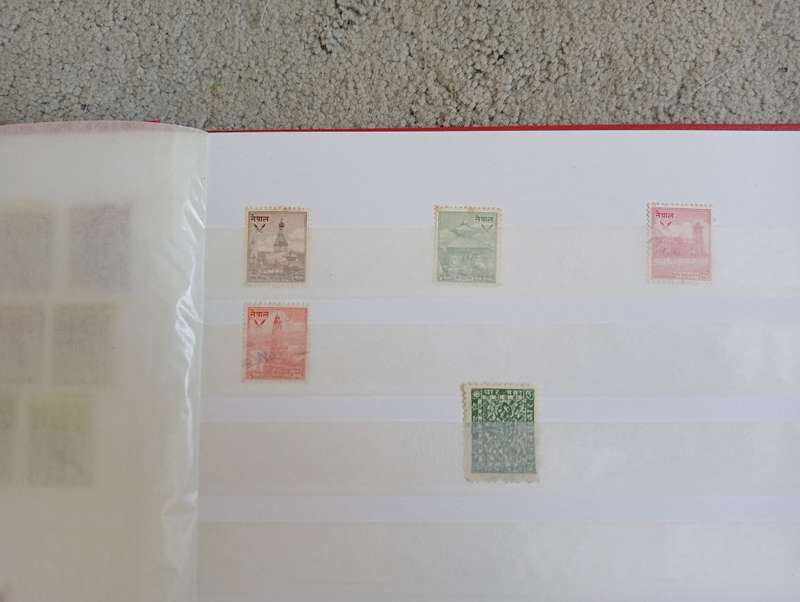 NEPAL,MONGOLIA & TUVA VERY HIGH VALUE STOCK BOOK-MANY PICS BELOW !!!