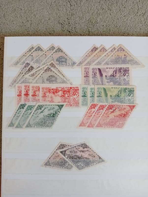 NEPAL,MONGOLIA & TUVA VERY HIGH VALUE STOCK BOOK-MANY PICS BELOW !!!