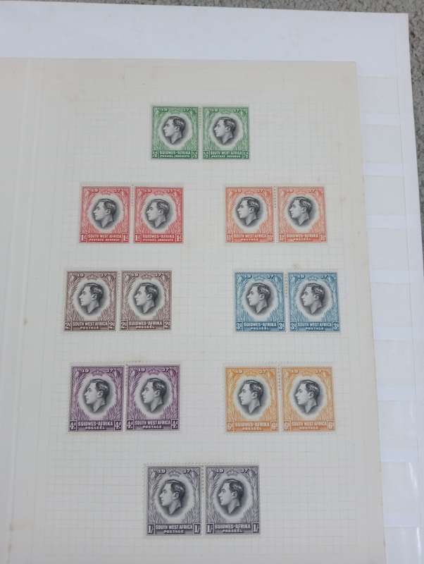 LARGE STOCK BOOK WITH LOVELY SWA SETS FROM VOORTREKKER TO WARS ETC AND MANT RSA CONTROLS SEE BELOW