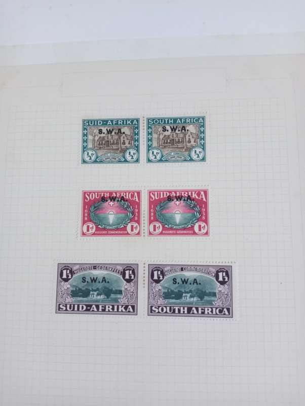 LARGE STOCK BOOK WITH LOVELY SWA SETS FROM VOORTREKKER TO WARS ETC AND MANT RSA CONTROLS SEE BELOW