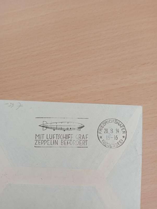 LOVELY VERY SCARCE  " ZEPPELIN COVER " 1934 FROM PARAGUAY TO GERMANY TO ALEMANIA  !!