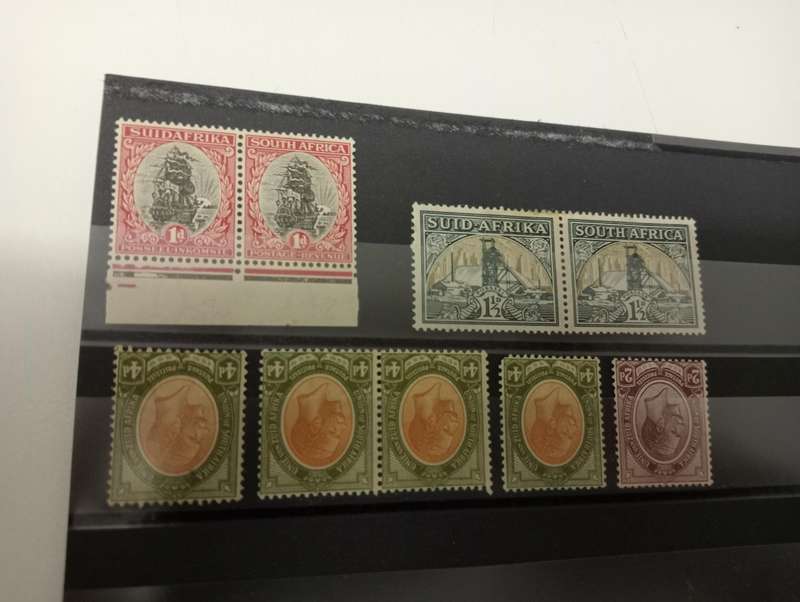 UNION-KINGS HEADS INVERTED WATERMARKS ETC CRISP FRESH LOT