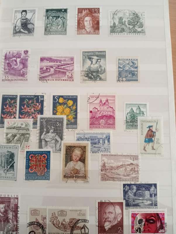 A LOVELY AUSTRIAN COLLECTION ON STOCK PAGES-MUST SEE BELOW