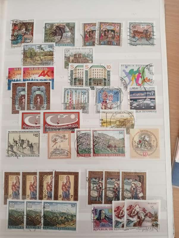 A LOVELY AUSTRIAN COLLECTION ON STOCK PAGES-MUST SEE BELOW