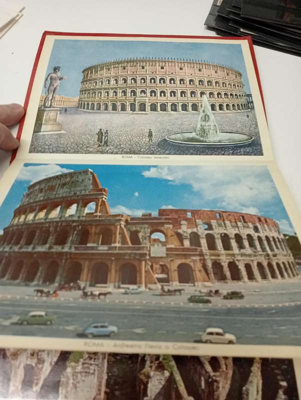 ITALY VERY NICE POST CARD COMPLETE BOOK OF 100 CARDS