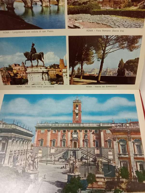 ITALY VERY NICE POST CARD COMPLETE BOOK OF 100 CARDS