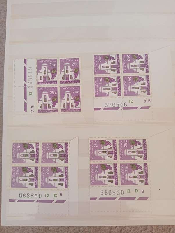 RSA-VERY SCARCE FIRST DEFINITIVE COLLECTION MOSTLY USED BUT MANY SCARCE CONTROLS UMM-SEE BELOW